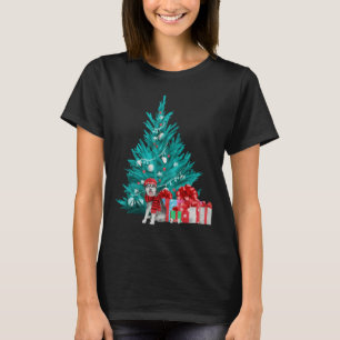Frohe Weihnachten Niedlich Husky T-Shirt