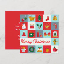 Frohe Weihnachten Niedlich Retro Winter Weihnachts