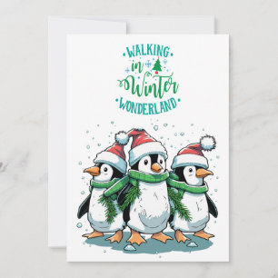 Frohe Weihnachten Niedliche Pinguine