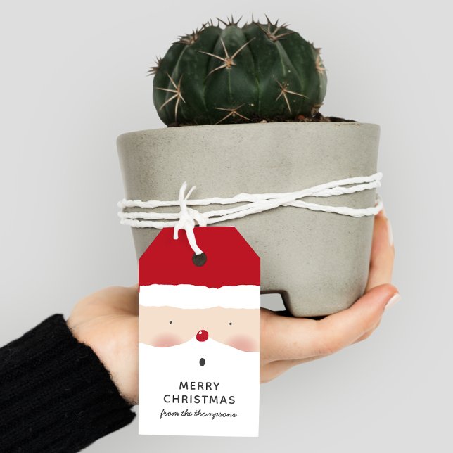 Frohe Weihnachten - Niedlicher Spaß - Personalisie Geschenkanhänger (Von Creator hochgeladen)