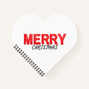 Frohe Weihnachten Notizbuch