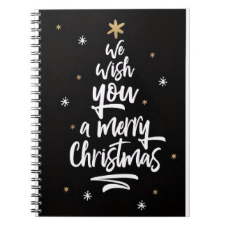 Frohe Weihnachten Notizbuch Notizblock