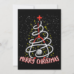 Frohe Weihnachten Nurse Funny PICU Weihnachten Einladung