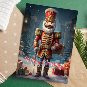 Frohe Weihnachten Nussknacker Soldat