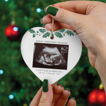 Frohe Weihnachten Oma Schwangerschaft Ultrasound F