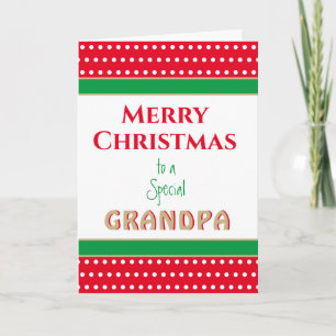 Frohe Weihnachten Opa Karte