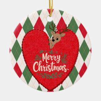 Frohe Weihnachten Ornament