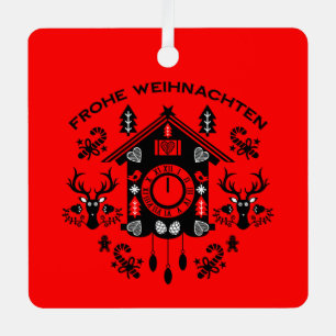 Frohe Weihnachten Ornament Aus Metall