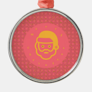 Frohe Weihnachten Ornament Aus Metall
