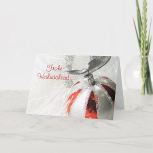 Frohe Weihnachten Ornament Design