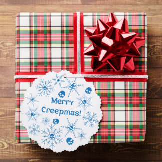 Frohe Weihnachten! Ornament Karte