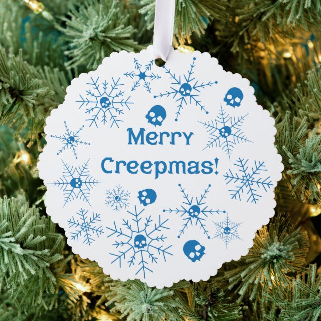 Frohe Weihnachten! Ornament Karte (Insitu (Baum))
