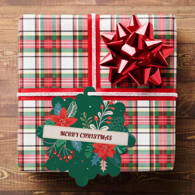 Frohe Weihnachten Ornament Karte (Insitu (Geschenk))
