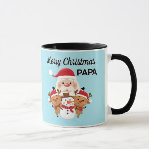Frohe Weihnachten PAPA Geschenktasse Tasse