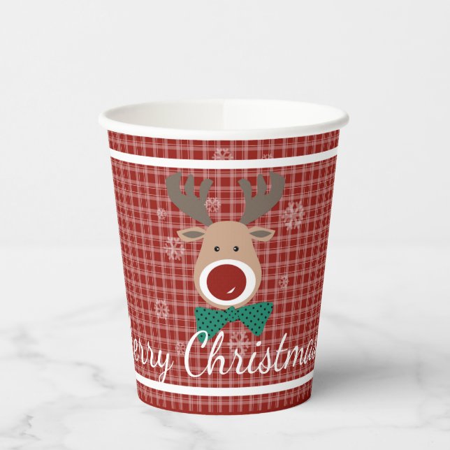 Frohe Weihnachten! Pappbecher (Links)