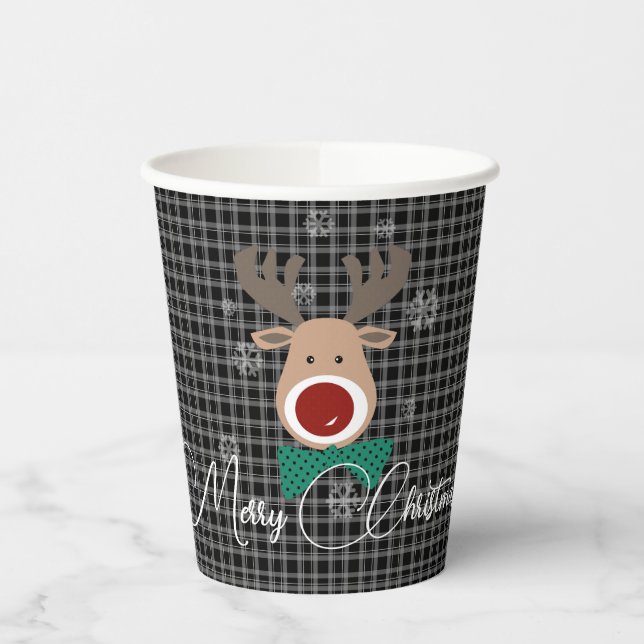 Frohe Weihnachten! Pappbecher (Links)