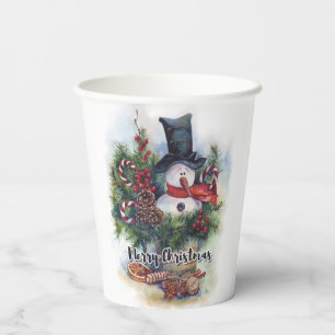 Frohe Weihnachten Pappbecher