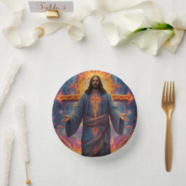 Frohe Weihnachten Pappteller