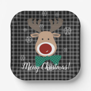 Frohe Weihnachten! Pappteller