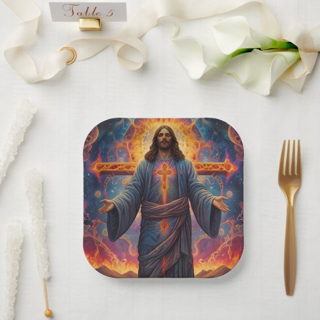 Frohe Weihnachten Pappteller (Hochzeit)