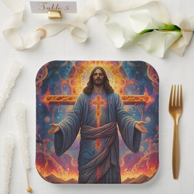 Frohe Weihnachten Pappteller (Hochzeit)