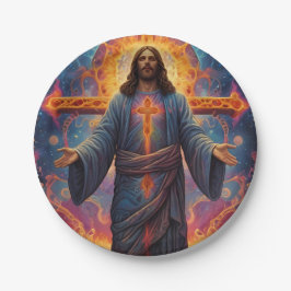 Frohe Weihnachten Pappteller