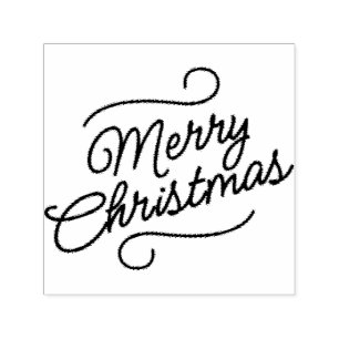Frohe Weihnachten Permastempel