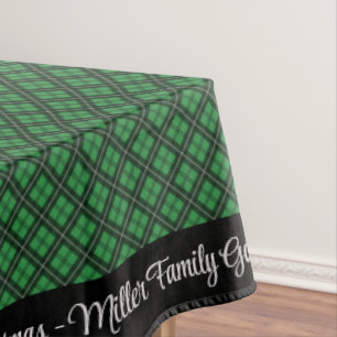 Frohe Weihnachten Personalisieren Familienname ode Tischdecke