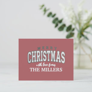 Frohe Weihnachten Personalisierte Familienfeier 20