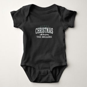 Frohe Weihnachten Personalisierte Familienparty 20 Baby Strampler