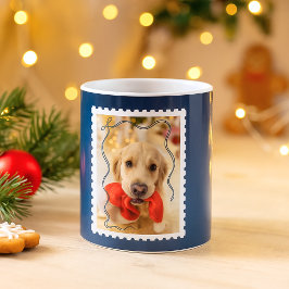 Frohe Weihnachten Personalisierten Begleiter Foto Kaffeetasse