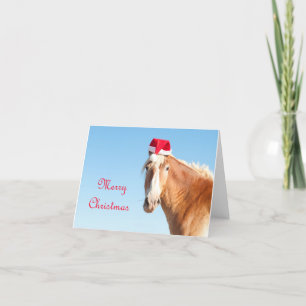 Frohe Weihnachten - Pferd, das eine