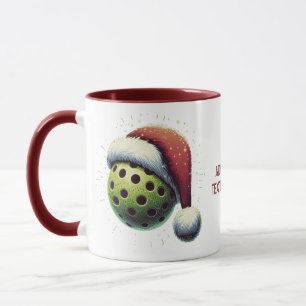 Frohe Weihnachten Pickleable Weihnachtsmannmütze S Tasse