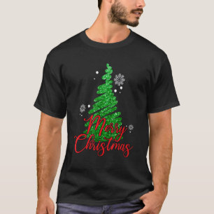 Frohe Weihnachten Pine Trees Weihnachtsbaum Weihna T-Shirt