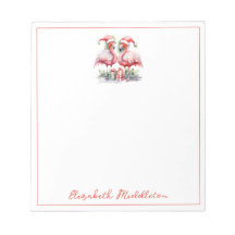 Frohe Weihnachten Pink Flamingos