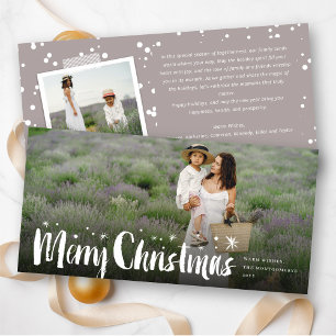 Frohe Weihnachten Pinselschrift Sparkling Stars Fo