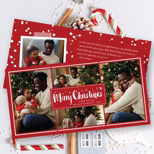 Frohe Weihnachten Pinselstriche 4 FotoCollage (Von Creator hochgeladen)