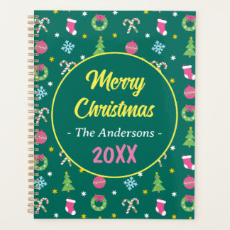 Frohe Weihnachten Planer