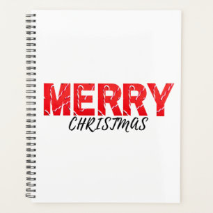Frohe Weihnachten Planer