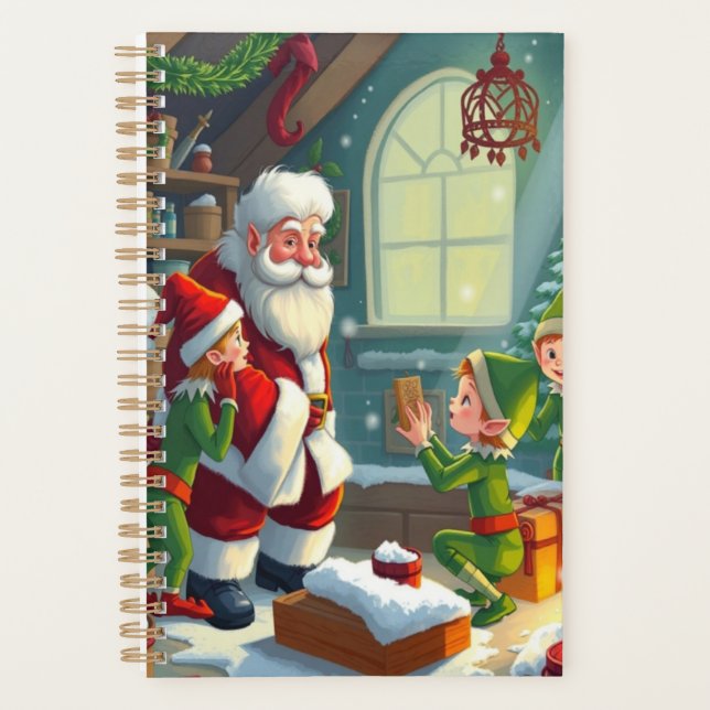 Frohe Weihnachten  Planer (Vorderseite)