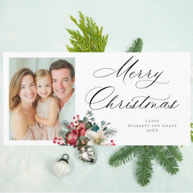 Frohe Weihnachten Poinsettia Holiday Bouquet (Von Creator hochgeladen)