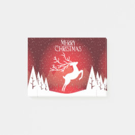 Frohe Weihnachten Post-it Klebezettel