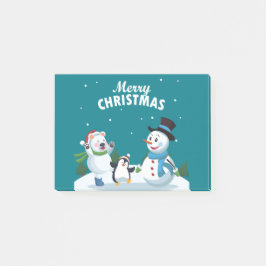 Frohe Weihnachten Post-it Klebezettel