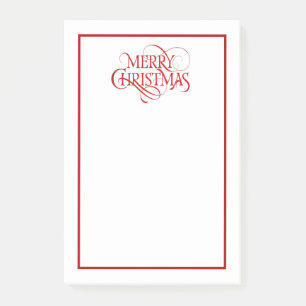 Frohe Weihnachten Post-it Klebezettel