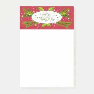 Frohe Weihnachten Post-it Klebezettel