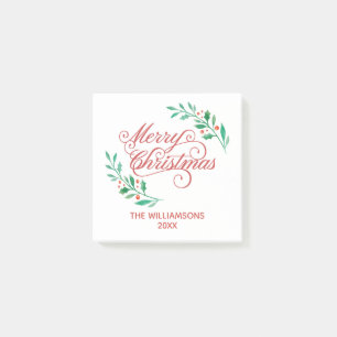 Frohe Weihnachten Post-it Klebezettel