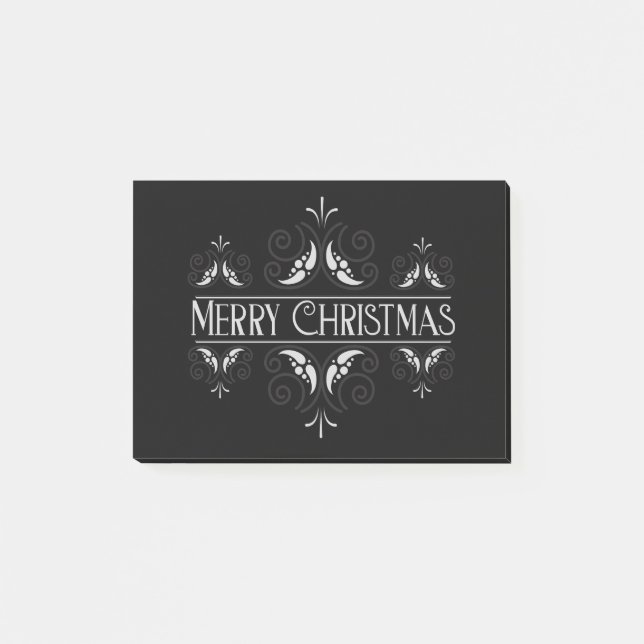 Frohe Weihnachten Post-it Klebezettel (Vorderseite)