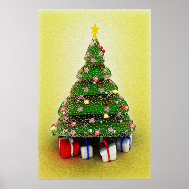 Frohe Weihnachten Poster (Vorne)