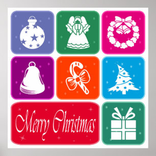 Frohe Weihnachten Poster