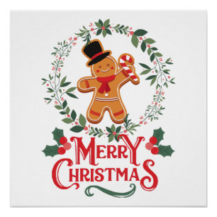 Frohe Weihnachten Poster